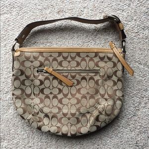 Tan Coach Purse